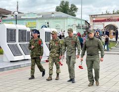 Казаки станицы Камышловская приняли участие в церемонии возложения венков