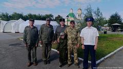 Казаки ЕОКО «Исетская линия» приняли участие в обеспечении общественного порядка на празднествах в Каменске-Уральском