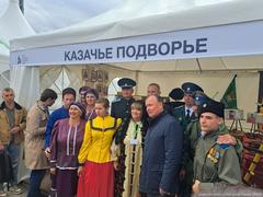 Казаки ЕОКО «Исетская линия» приняли участие в Дне народов Среднего Урала