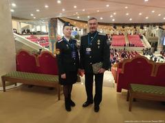 Атаман ЕОКО «Исетская линия», казачий полковник Андрей Третьяков принимает участие в Большом Круге Всероссийского казачьего общества