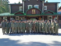 Казаки двух отделов войска несли службу по охране порядка на Царские дни