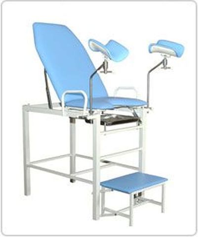 Кресло гинекологическое «Клер»  КГФВ 01в с фиксированной высотой с встроенной ступенькой