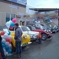 Открытие выставки ретро-автомобилей на Автомагистральной 39