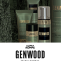 GENWOOD ALPHA HOMME (ГЕНВУД) - новая мужская коллекция представляет собой широкую и продуманную до мелочей линию продуктов, с формулами, построенными на натуральных лесных экстрактах. НОВИНКА !!!