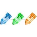 563819 Точилка для карандашей Attache Colorful, пластиковая, с контейнером