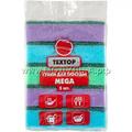 Т664 Губки для посуды Textop Mega, 5 шт, 11,5х7,5х3 см