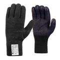 03Т Перчатки рабочие трикотажные «ЛЮКС» с ПВХ «Точка», 5-нитей, 10 класс, черные