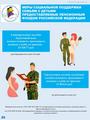 Памятка о мерах социальной поддержки семей