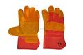 Р2007 Перчатки спилкове комбинированные РОСМАРКА