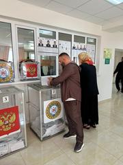 Коллектив РЦОЗ и МП принял участие в выборах Главы Чеченской Республики