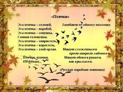 ПАЛЬЧИКОВАЯ ГИМНАСТИКА