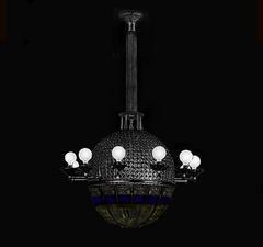 CHANDELIER : COPPER, HOT ENAMEL, STEEL , BRASS.    ЛЮСТРА : МЕДЬ, ГОРЯЧАЯ ЭМАЛЬ, СТАЛЬ, ЛАТУНЬ  