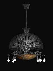 CHANDELIER : COPPER, HOT ENAMEL, STEEL , BRASS.    ЛЮСТРА : МЕДЬ, ГОРЯЧАЯ ЭМАЛЬ, СТАЛЬ, ЛАТУНЬ  