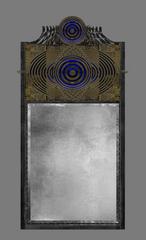 MIRROR : COPPER, HOT ENAMEL, STEEL , BRASS.    ЗЕРКАЛО : МЕДЬ, ГОРЯЧАЯ ЭМАЛЬ, СТАЛЬ, ЛАТУНЬ  