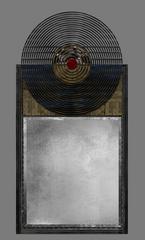 MIRROR : COPPER, HOT ENAMEL, STEEL , BRASS.    ЗЕРКАЛО : МЕДЬ, ГОРЯЧАЯ ЭМАЛЬ, СТАЛЬ, ЛАТУНЬ  