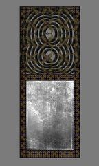 MIRROR : COPPER, HOT ENAMEL, STEEL , BRASS.    ЗЕРКАЛО : МЕДЬ, ГОРЯЧАЯ ЭМАЛЬ, СТАЛЬ, ЛАТУНЬ  