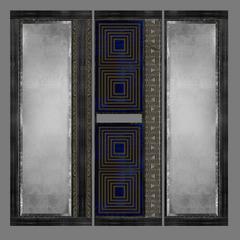 MIRROR : COPPER, HOT ENAMEL, STEEL , BRASS.    ЗЕРКАЛО : МЕДЬ, ГОРЯЧАЯ ЭМАЛЬ, СТАЛЬ, ЛАТУНЬ  