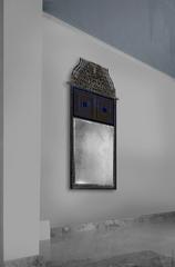 MIRROR : COPPER, HOT ENAMEL, STEEL , BRASS.    ЗЕРКАЛО : МЕДЬ, ГОРЯЧАЯ ЭМАЛЬ, СТАЛЬ, ЛАТУНЬ  