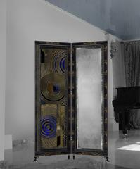 MIRROR : COPPER, HOT ENAMEL, STEEL , BRASS.    ЗЕРКАЛО : МЕДЬ, ГОРЯЧАЯ ЭМАЛЬ, СТАЛЬ, ЛАТУНЬ  