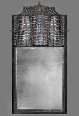 MIRROR : COPPER, HOT ENAMEL, STEEL , BRASS.    ЗЕРКАЛО : МЕДЬ, ГОРЯЧАЯ ЭМАЛЬ, СТАЛЬ, ЛАТУНЬ  