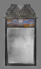 MIRROR : COPPER, HOT ENAMEL, STEEL , BRASS.    ЗЕРКАЛО : МЕДЬ, ГОРЯЧАЯ ЭМАЛЬ, СТАЛЬ, ЛАТУНЬ  