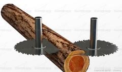 Принцип работы горизонтальной дисковой пилорамы