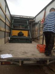 В г. Курск отгружена горизонтальная автономная дисковая пилорама Тойма 600 АВТ-М в мобильном исполнении