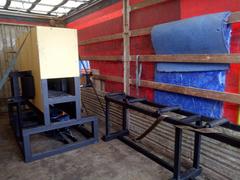 В г. Санкт-Петербург отгружен станок для наколки шпал перед пропиткой ШИП 270