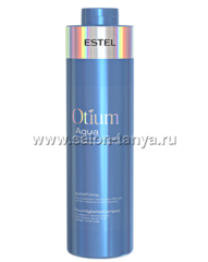 OTIUM Aqua Деликатный шампунь для увлажнения волос Объём: 1000 мл. Артикул: ОТ.121 Подходит для ухода после кератинового выпрямления.