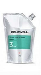 Агент 3 Soft  Чувствительные окрашенные или осветленные волосы Goldwell STRAIGHT AND SHINE AGENT Арт.03113  
