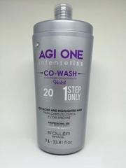 Одноэтапный кератин Agi One Co-Wash Violet от S'ollér Brasil для блонда и осветленных волос 1000 мл