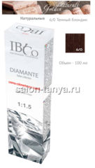 6/0 Темный блондин IBCO DIAMANTE ammonia free безаммиачный краситель 100мл.