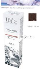 6/1 Темный блондин пепельный IBCO DIAMANTE ammonia free безаммиачный краситель 100мл.