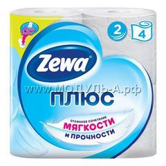 ZEWA плюс 2 сл. 4 рул.