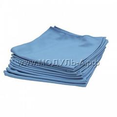SR4037 Салфетка из микрофибры для стекла, синяя, 30х30 