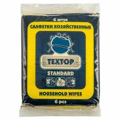 0050 Салфетки вискозные ТЕХТОР STANDART, 3 шт, 30х35см