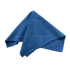 HXCX40004 Салфетка для стекла из микрофибры, синяя, 40х40 cm, 400 гр/м2