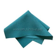 HXCXТ33001 Салфетка из микрофибры с полиуретаном, бирюзовая, 40 х40 cm, 330 гр/м2