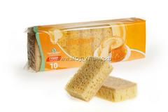 018-1028 Губки для посуды "Бисквит", 98х66х30 мм, 10 шт