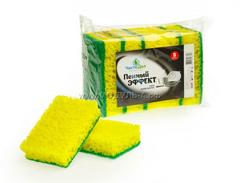 018-1026 Губки для посуды "Пенный эффект", 98х66х30 мм, 5 шт