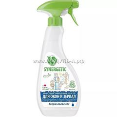 S23985 Средство для стекол, зеркал и бытовой техники SYNERGETIC, 0,5 л