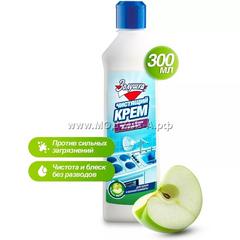 Ч14-3 Чистящий крем Золушка ЯБЛОКО, 300мл