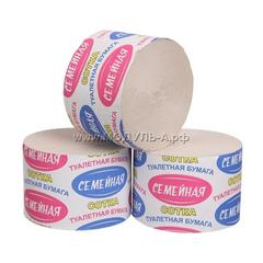 Туалетная бумага СЕМЕЙНАЯ, 1 сл, 70м