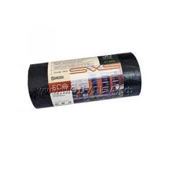 WS-00502 Мешки для мусора с завязками, 35л, черные, 50х60см, 18 мкм, 15 шт