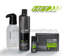 Набор MEN RESHADE SET Лосьон-концентрат 250 ml + апликатор+Экспресс-корректор седины  4x20ml