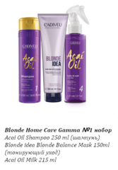 Набор средств Blonde Home Care Gamma №1 