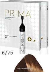  Краска-пена для волос ESTEL PRIMA 6/75 темно-русый коричнево-красный Объём: ампула 10 мл.