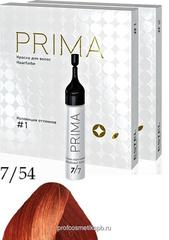  Краска-пена для волос ESTEL PRIMA 7/54 русый красно-медный Объём: ампула 10 мл.