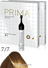  Краска-пена для волос ESTEL PRIMA 7/7 русый коричневый Объём: ампула 10 мл.