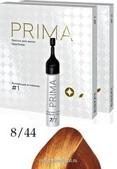  Краска-пена для волос ESTEL PRIMA 8/44 светло-русый медный интенсивный Объём: ампула 10 мл.